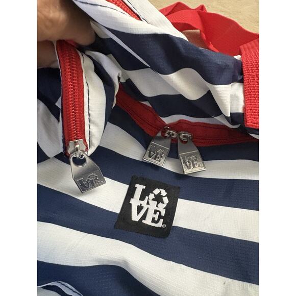 Love Tuttle Beachy Bag Stash Straps Blue/White - Picture 7 of 8